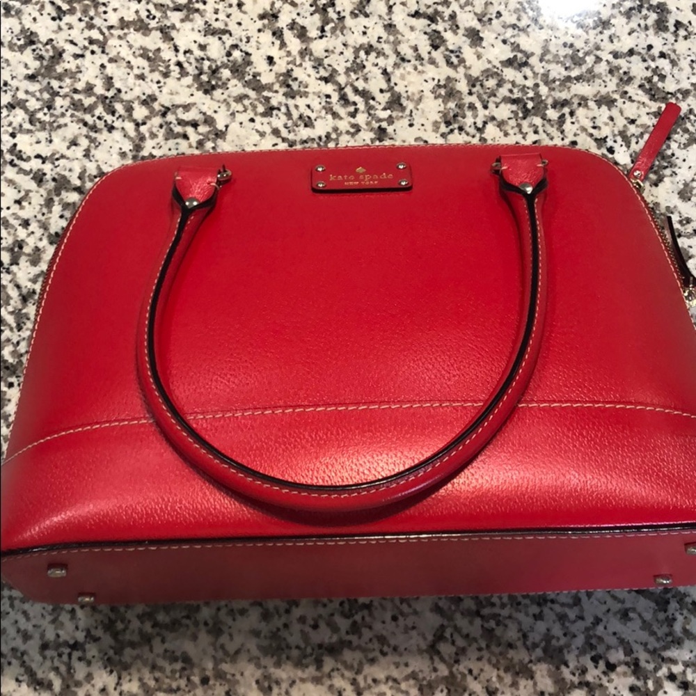 Kate Spade Large Satchel, Red